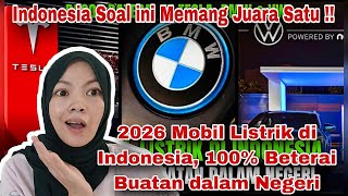 INDONESIA MERAJAI BATERAI MOBIL LISTRIK DUNIA 2026,SOAL INI INDONESIA JUARA SATU ‼️🇲🇾 REACTION