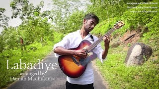 ( Lahiru Perera ) Labadiye Fingerstyle Guitar Cover - Damith Madhusanka