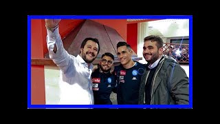 Polemiche sui social per foto insigne con salvini - calcio