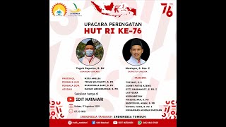 UPACARA PERINGATAN HUT RI KE-76 | SDIT MATAHARI