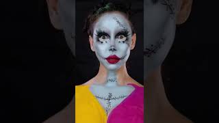 Sally #nightmarebeforechristmas #extrañomundodejack #maquillaje #makeup