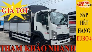 Isuzu FRR650 Thùng Inox Bửng Nhôm EURO 4 | Xe E4 Số Lượng Còn Rất Ít Nên Đầu Tư Mua Ngay