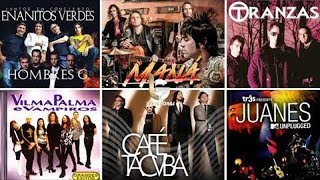 MANÁ , ENANITOS VERDES , JUANES , COMPLICES , HOMBRES G, TRANZAS EXITOS , ROCK EN ESPAÑOL