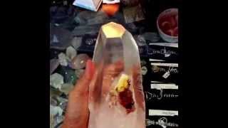 ☾LEMURIAN QUARTZ CRYSTAL (15 sec.)