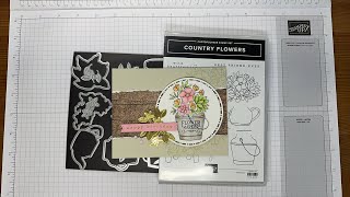 Stampin’ Up! Country Flowers Birthday Card Tutorial