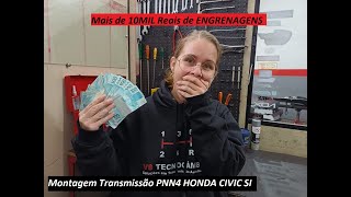 Montagem de Câmbio Honda CIVIC SI