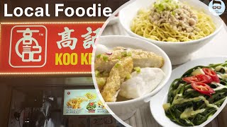 Local Singapore Foodie Koo Kee Yong Tow Foo Mee in Bedok North Singapore