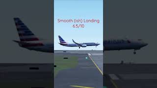 Smooth (ish) Landing #swiss001landing