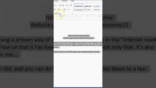 How to Remove Highlights from Pasted Text in Microsoft Word - Method 1