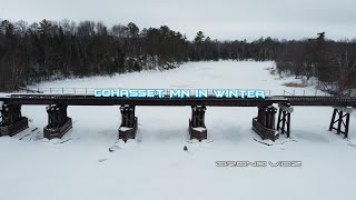 Drone Vidz | Cohasset, MN | Mississippi River | Winter