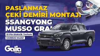 Ssangyong Musso Grand Çeki Demiri Montajı