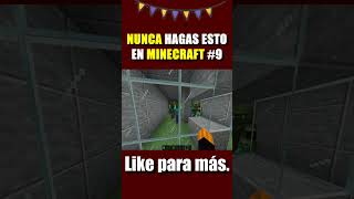 Cosas que NUNCA Deberías Hacer en Minecraft: Encerrar a un zombie con tus aldeanos.