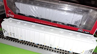 REVIEW: SCALETRAINS RIVET COUNTER (HO SCALE) 5820CF COVERED HOPPER!