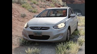 BeamNG Drive Hyundai Accent Solaris Crashtest+ Downloadlink