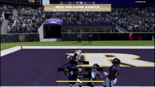 Madden24 defensive stick work Saints edition part 19