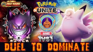 ⚔️ DUEL TO DOMINATE  ⚔️ | 1 VS 1  Tournament | Pokémon Unite LIVE | POKESTRIVE