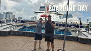 Boarding day begins- Part 1- MSC Seaside cruise vlogs (Ep 3)