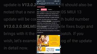 Redmi note 10s global Miui 13 Android 12 update/start rollout official 😍😍