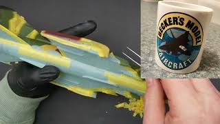 Unintentional ASMR: watch me unmask a model aircraft for 20 minutes