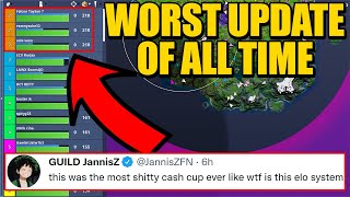 Pros PISSED Over WORST Fortnite Update Of All Time..? (FULL STORY)