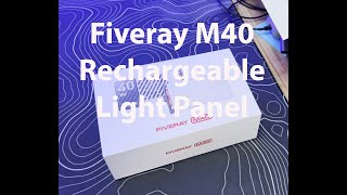 Fiveray M40 Rechargeable Light Panel