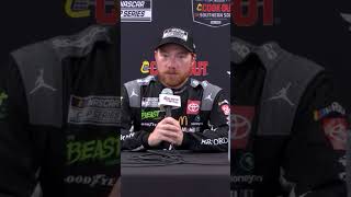 "At one point, I was just waiting to puke" #nascar #racing #darlington