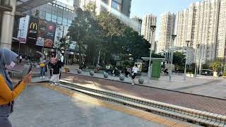 Suasana Sore Hari di Ginza Hong Kong