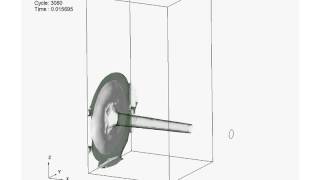 CFDEngTV - CFD simulation of waterjet hitting a wall