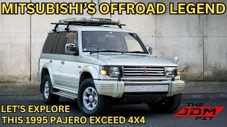 This is a 1995 JDM Mitsubishi Pajero Exceed 4x4!  Let's take a closer look and take it for a drive!!