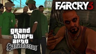 لعبت فار كاري 3 في قراند سان أندرياس | Far Cry 3 In GTA San Andreas