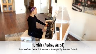 Humble (Audrey Assad) - Intermediate Piano Sheet Music (Full Version)