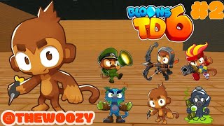 Мартышки моей мечты на стриме в Bloons TD 6 товер дефенс #2