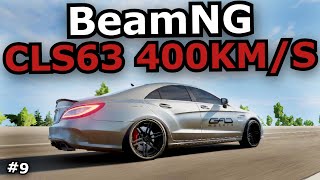 MERCEDES CLS63 400KM/H  [BeamNG Drive] Azərbaycanca