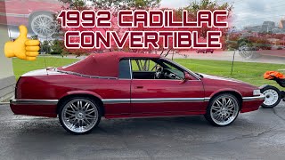 Look At This Clean Caddy Convertible!!!!