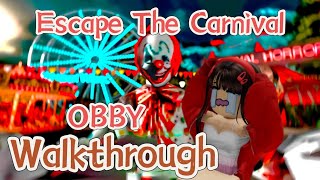 Roblox - Escape The Carnival Of Horror (OBBY) Walkthrough