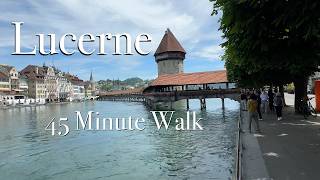 Lucerne - 45 Minute WalkingTour #luzern #lucerne #walkingtour #walking #switzerland #lakelucerne