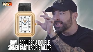 Mike Nouveau acquires a  Cartier Cristallor watch | WCP CLIPS