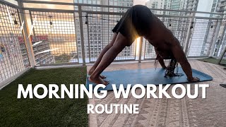 Relaxing Morning Routine | Relaxing videos | wellness #fitness #wellness #stretching