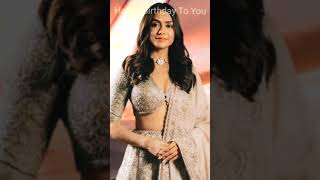 Mrunal Thakur Happy Birthday Short Whatsapp Status Video Clip (Indian Film Actress)