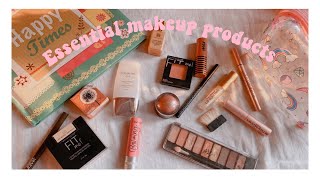 Essential makeup products!!!