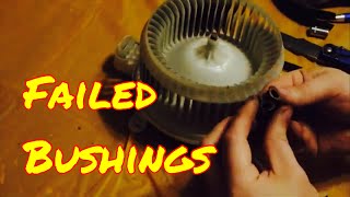 Replacing Bushings in Toyota Denso Blower Motor (2011 Sienna)