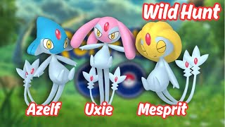 Hunting Azelf, Uxie & Mesprit - Legendary Pokémon Catching Adventure! #pokemongo #pokemon