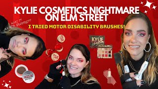 Kylie Cosmetics Nightmare on Elm Street Collection + Kohl Kreatives Brushes - for motor disabilities