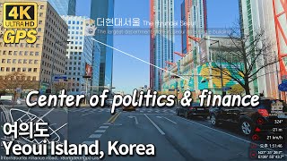 4K Seoul Drive | Yeoui Island road trip 서울 여의도 드라이브 여행