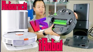 Roborock S7 Self Emptying VS iRobot Self Emptying System, detailed LOOK 👀