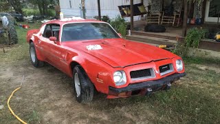 1974 Trans am 455 start up