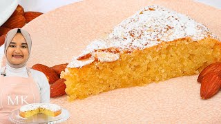 Super easy & moist ALMOND CAKE recipe