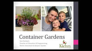 Container Gardening