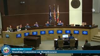 City Council Standing Committee on Homelessness Meeting, June 20, 2024