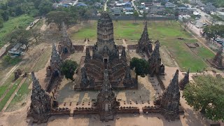 Templos de Ayutthaya - Thailand - 4k